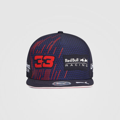 Casquette d’équipe à visière plate Max Verstappen 2021